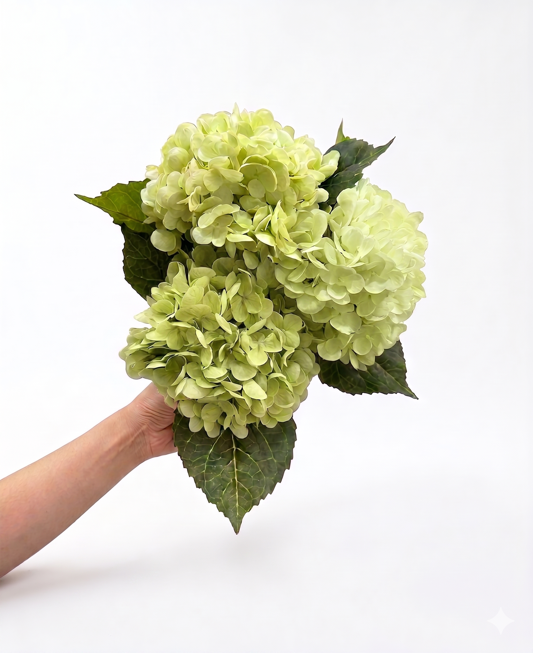 RunaVasto Real Touch Artificial Hydrangea Flowers, Premium Lifelike Faux Hydrangea Bouquets for Cozy Home Decor & Floral Arrangements